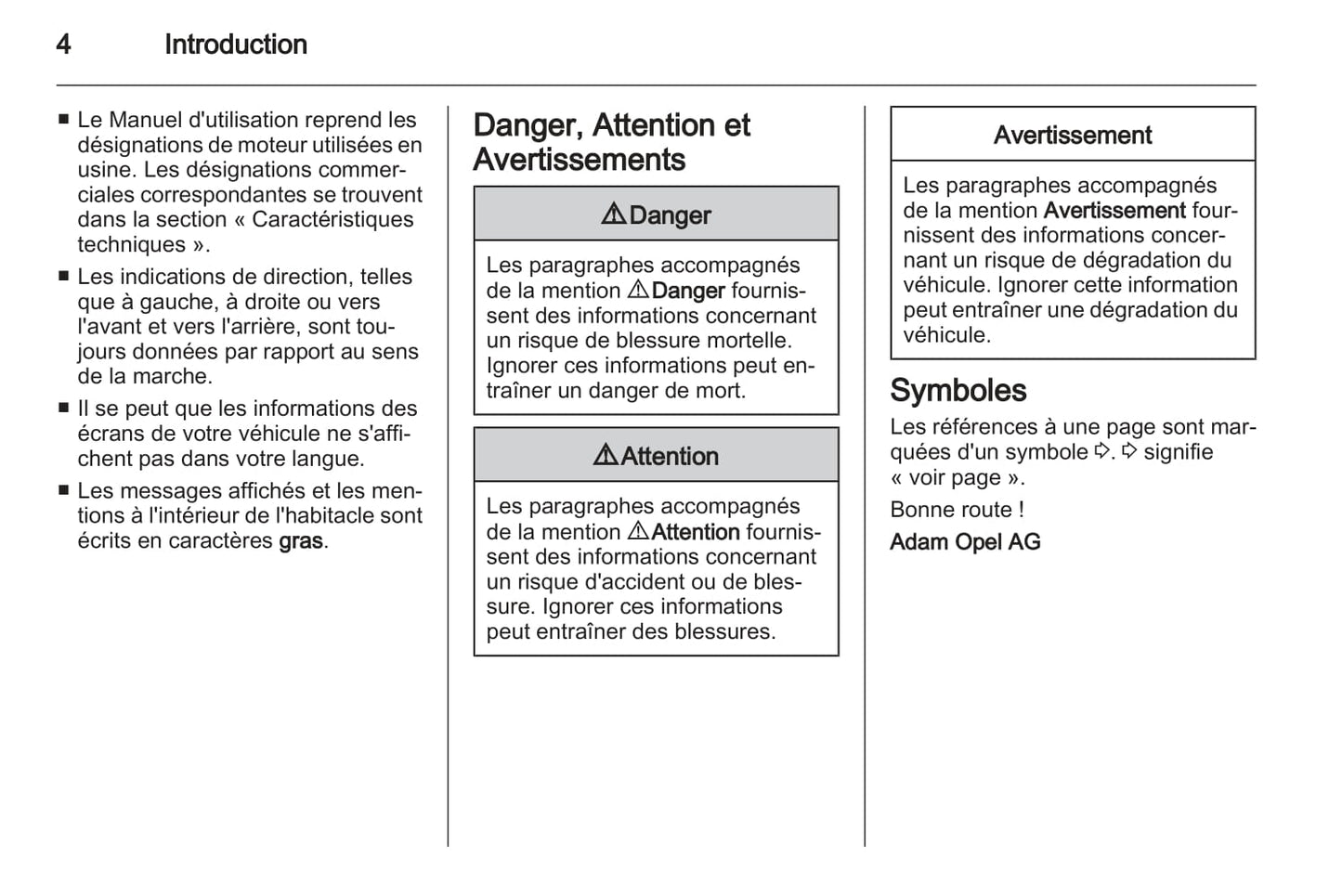 2010-2011 Opel Zafira Manuel du propriétaire | Français