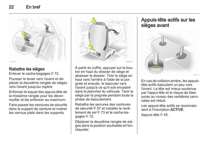 2010-2011 Opel Zafira Manuel du propriétaire | Français