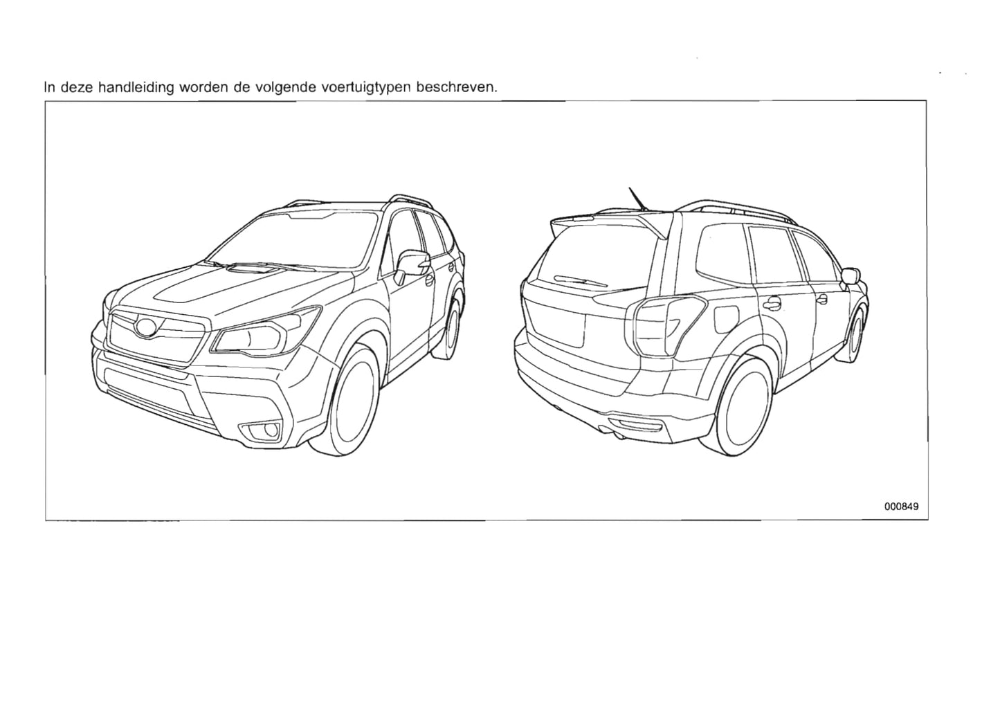 2013-2014 Subaru Forester Gebruikershandleiding | Nederlands