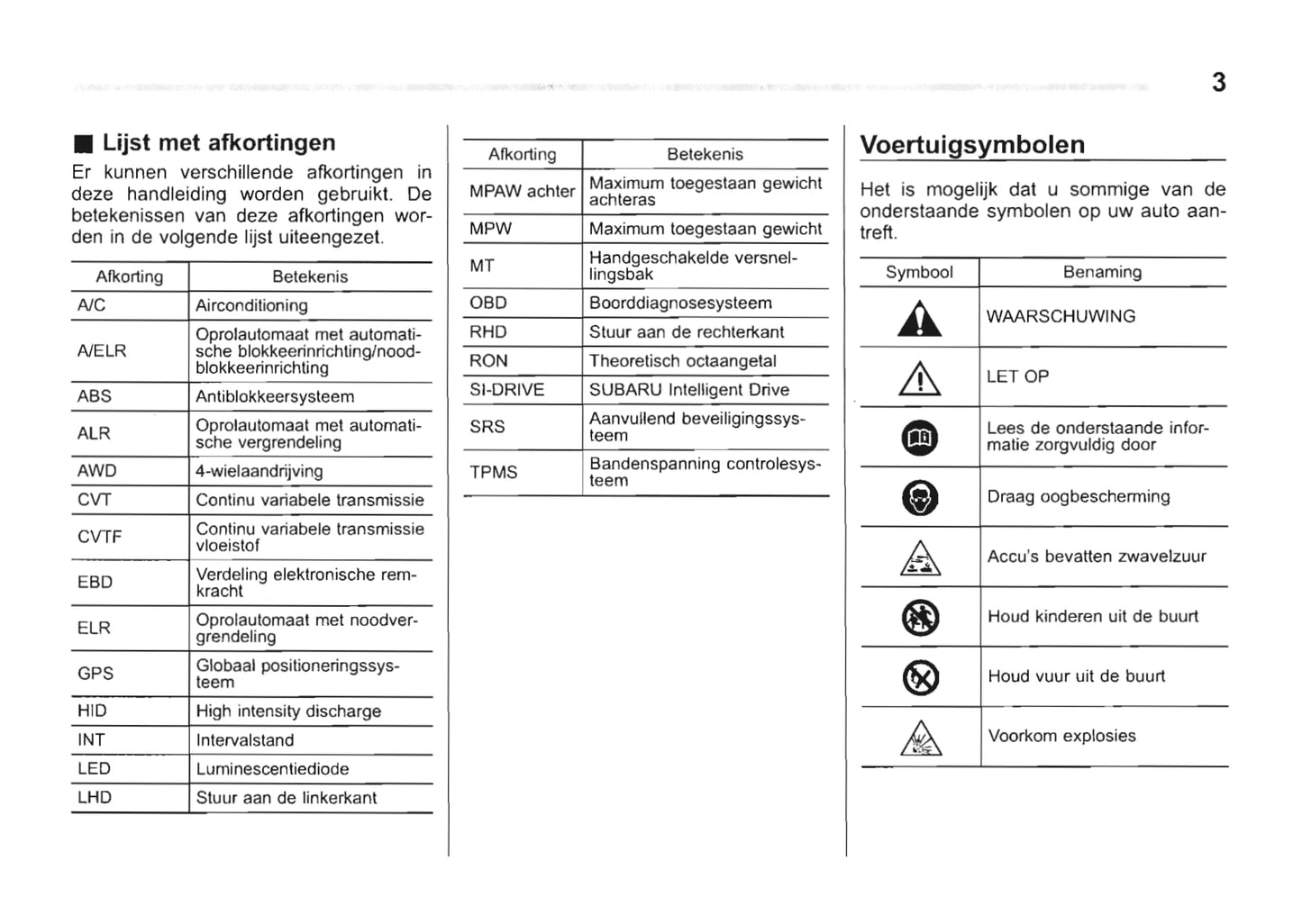 2013-2014 Subaru Forester Gebruikershandleiding | Nederlands