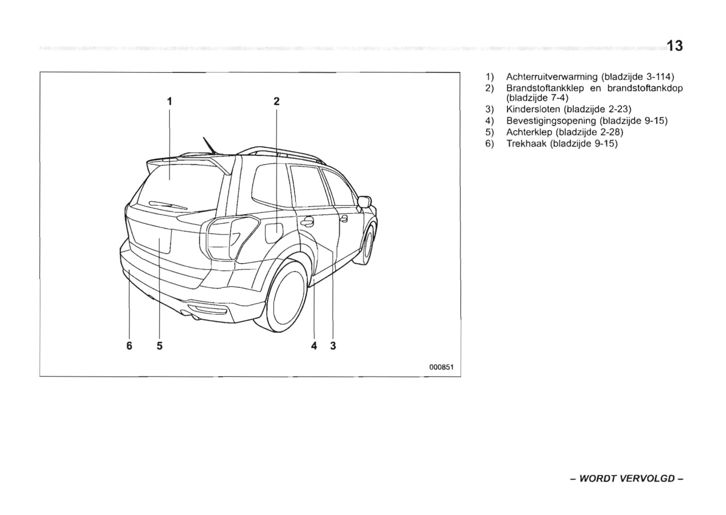 2013-2014 Subaru Forester Gebruikershandleiding | Nederlands