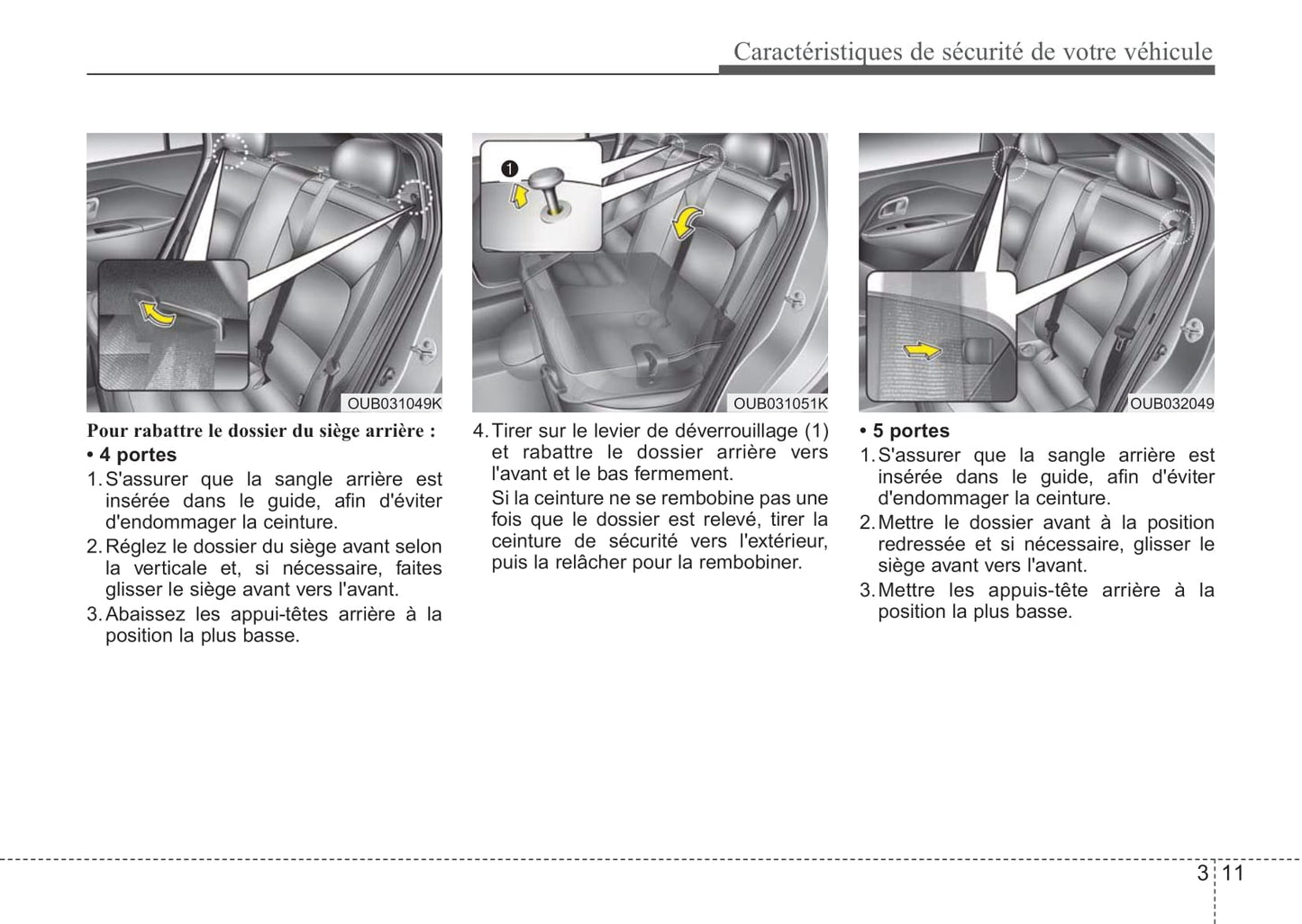 2016 Kia Rio Owner's Manual | French