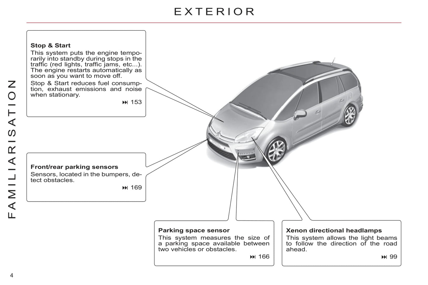 2006-2013 Citroën C4 Picasso Manuel du propriétaire | Anglais