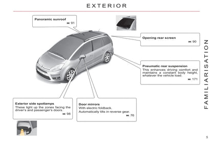 2011-2013 Citroën C4 Picasso/Grand C4 Picasso Owner's Manual | English