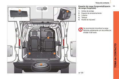 2014 Peugeot Bipper Manuel du propriétaire | Espagnol