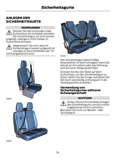 2015-2016 Ford Tourneo Custom / Transit Custom Gebruikershandleiding | Duits