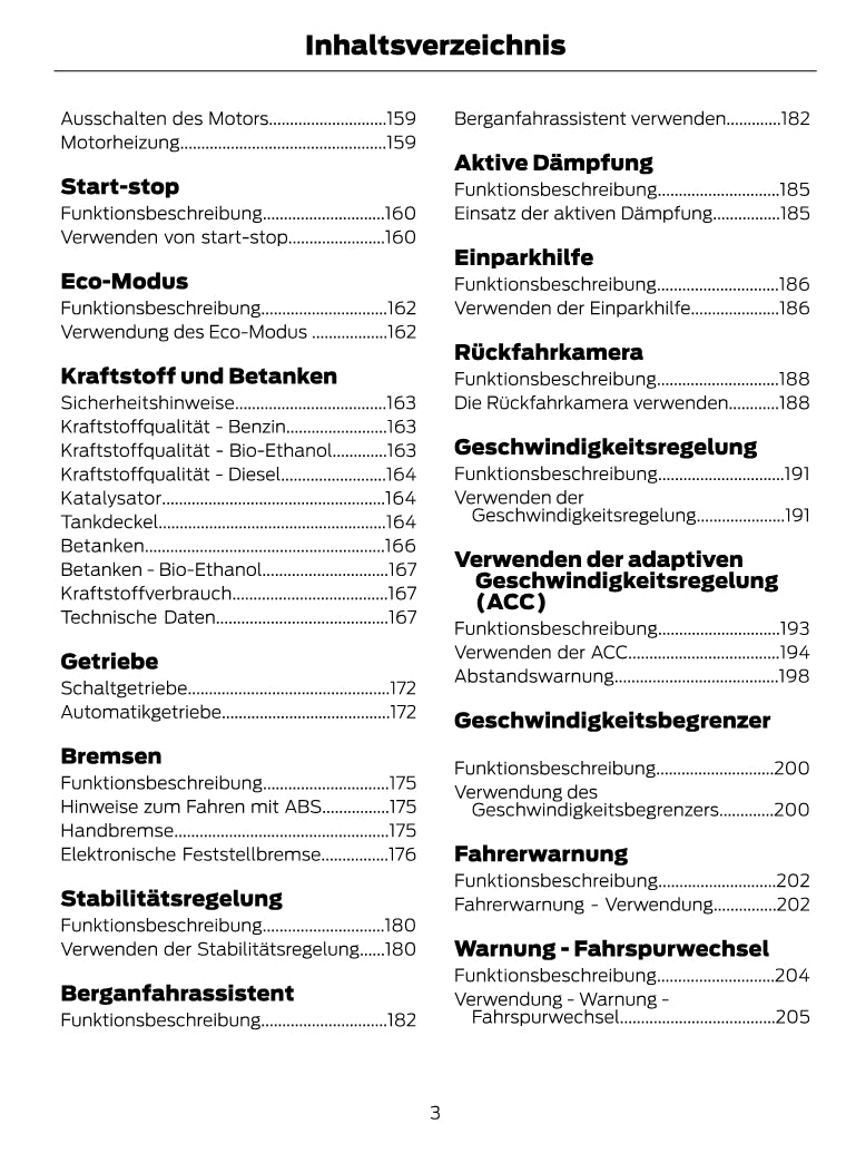 1997-2008 Ford Ka Manuel du propriétaire | Allemand