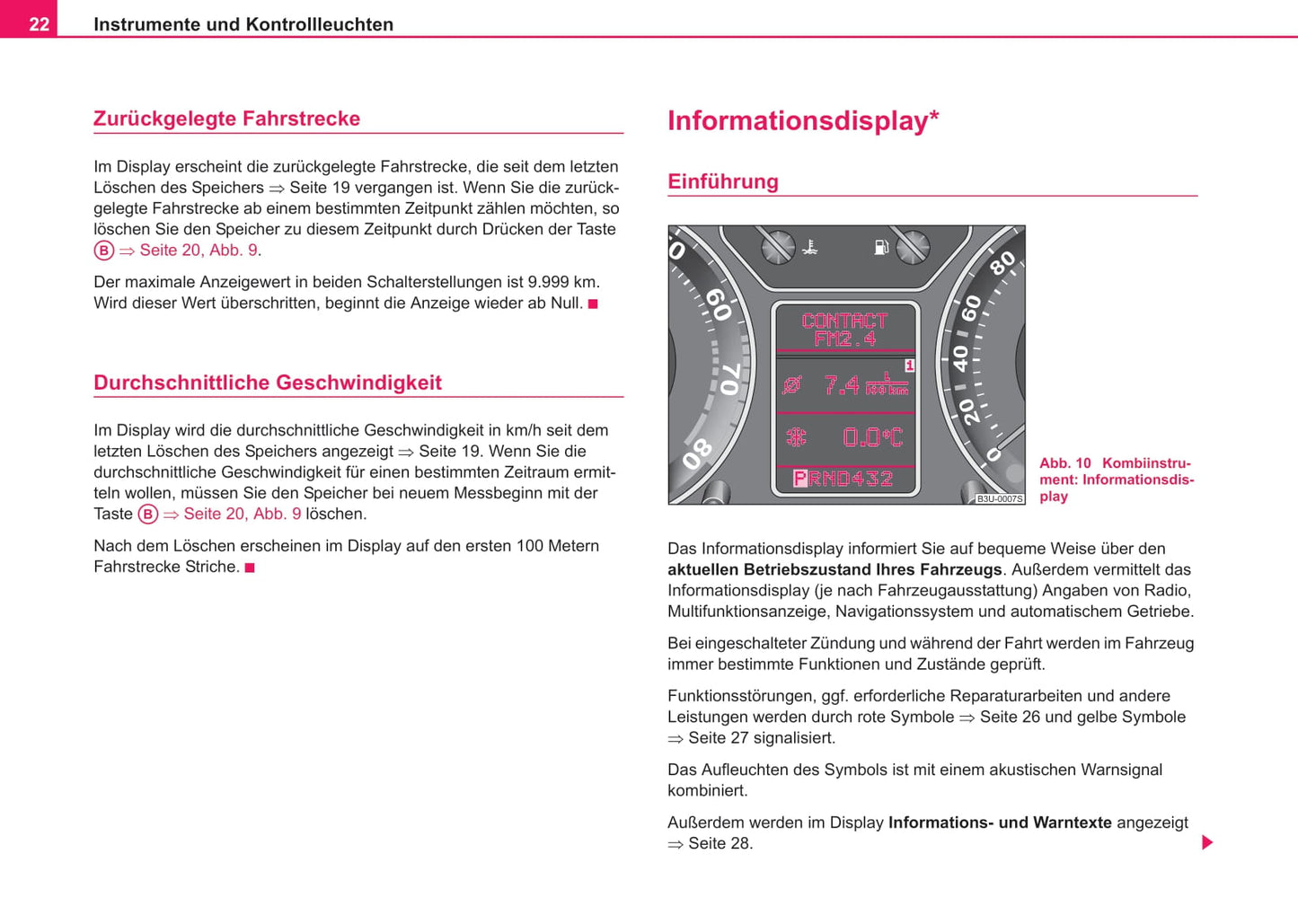 2003-2004 Skoda Suberb Gebruikershandleiding | Duits