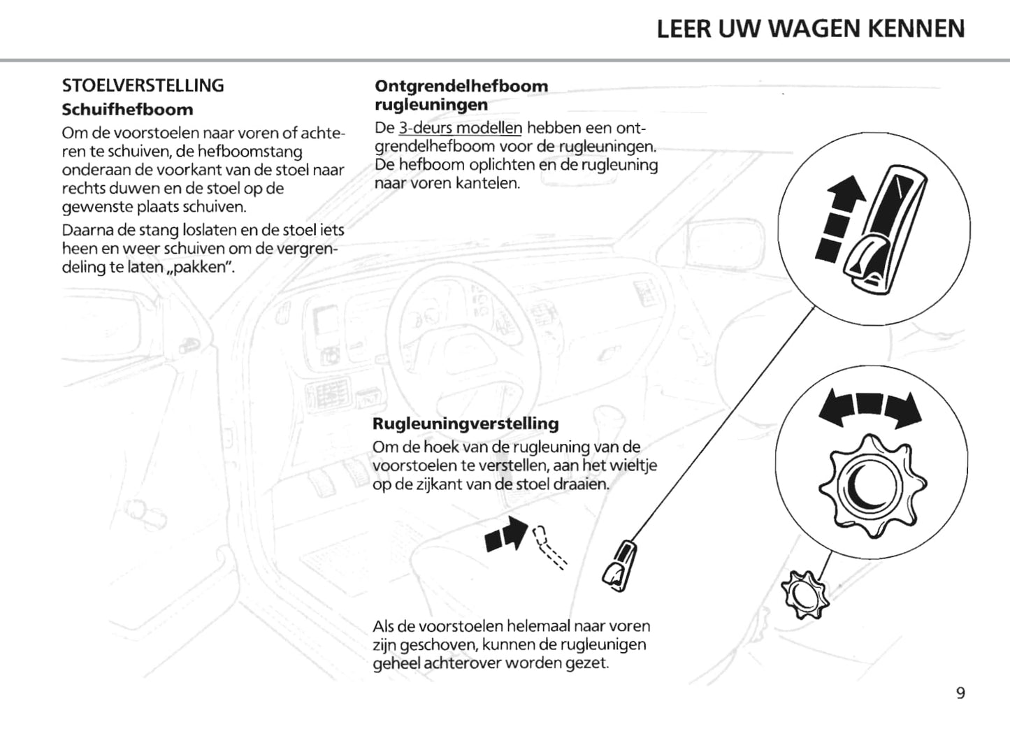 1986-1990 Ford Escort Owner's Manual | Dutch