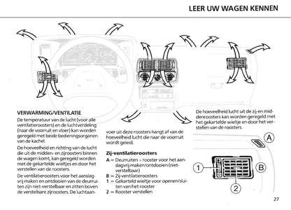 1986-1990 Ford Escort Owner's Manual | Dutch