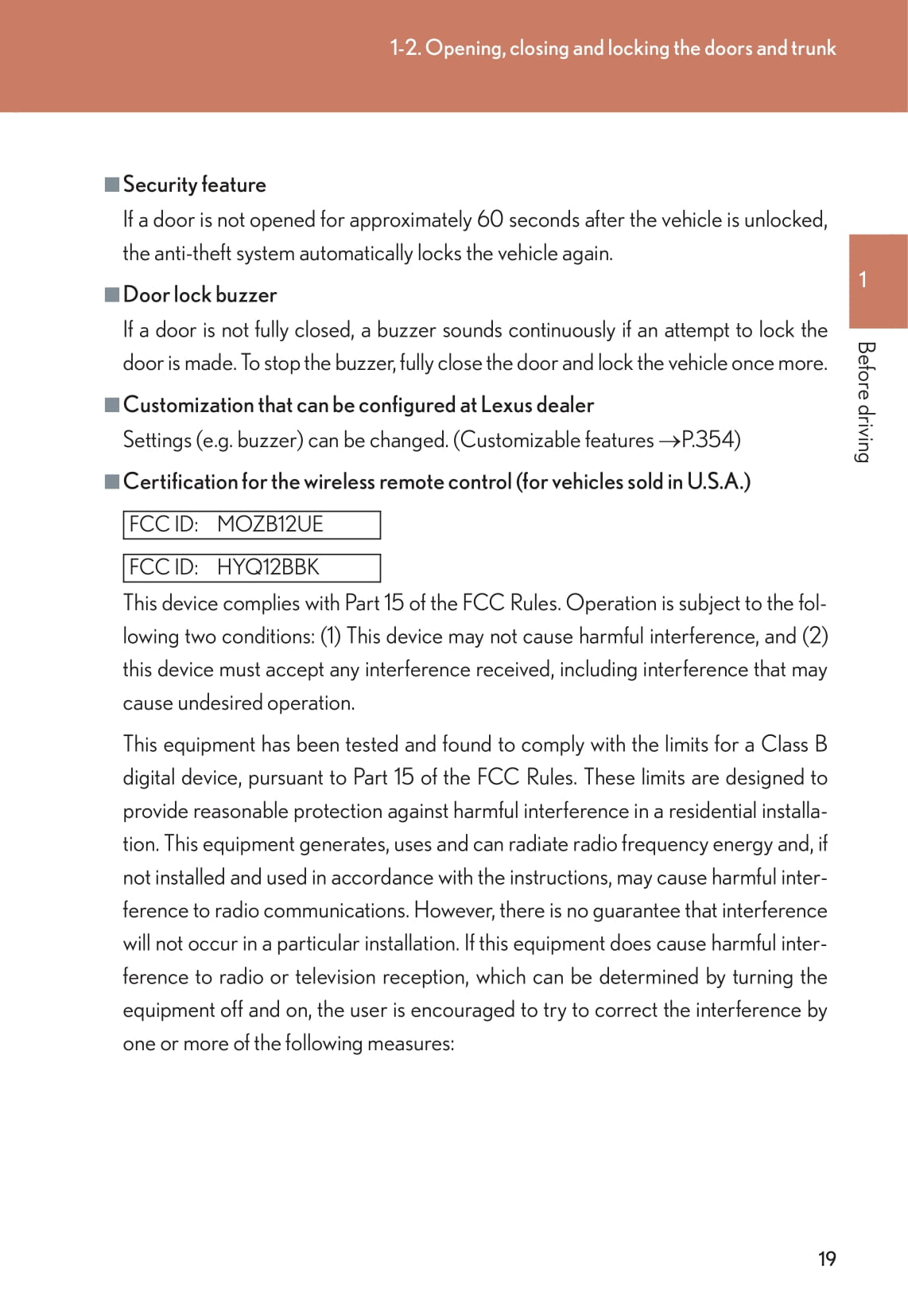 2009 Lexus SC 430 Owner's Manual | English