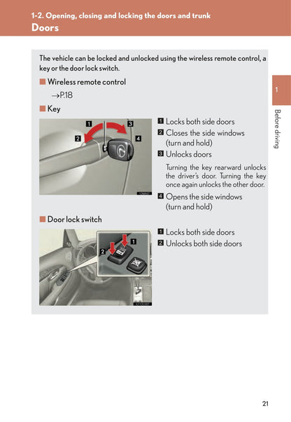 2009 Lexus SC 430 Owner's Manual | English