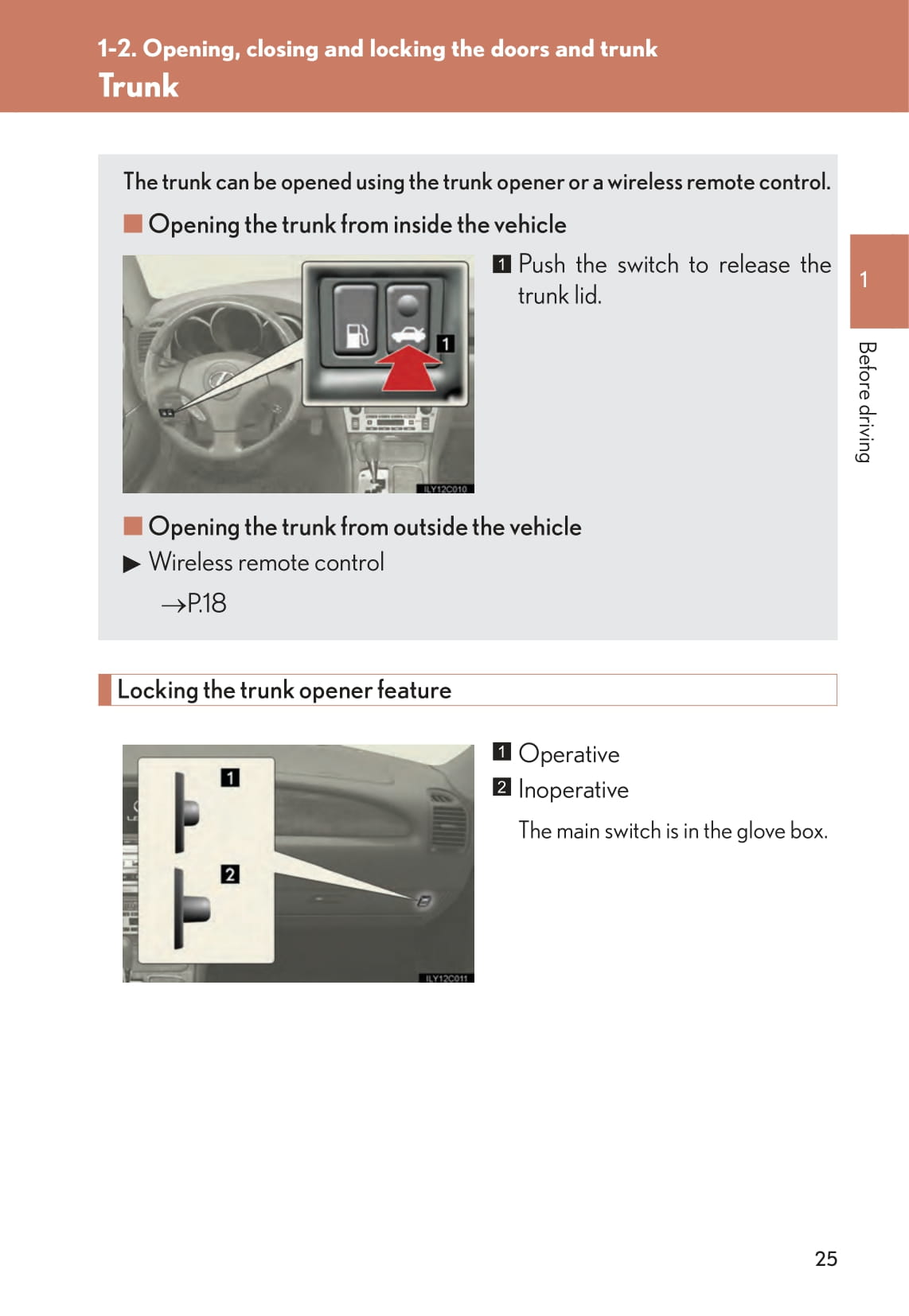 2009 Lexus SC 430 Owner's Manual | English