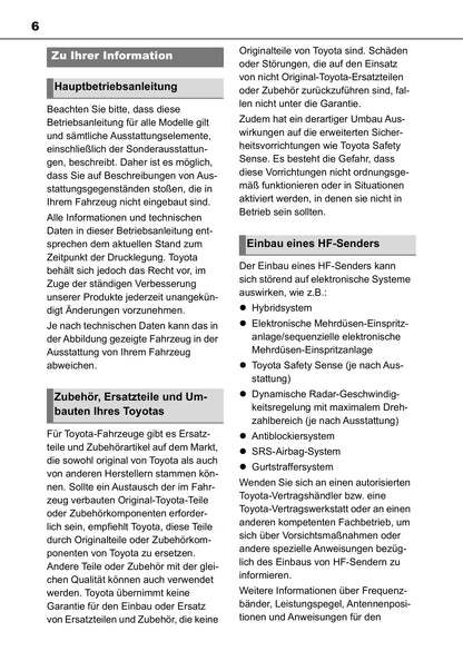 2020-2021 Toyota Yaris Hybrid Gebruikershandleiding | Duits