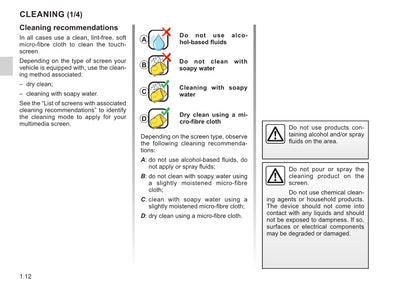 2020 - 2023 Renault Easy Connect Infotainment Manual | English