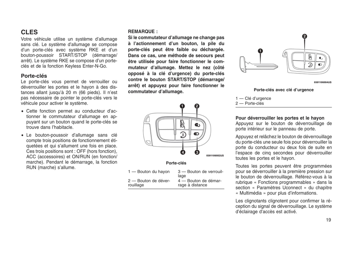 2016-2017 Jeep Cherokee Owner's Manual | French