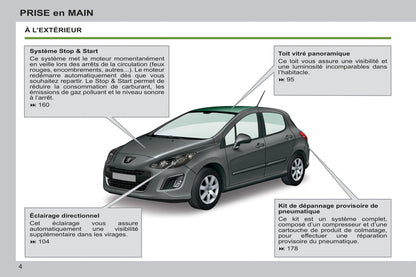 2012-2014 Peugeot 308 Gebruikershandleiding | Frans