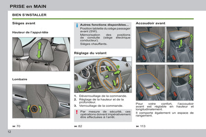 2012-2014 Peugeot 308 Gebruikershandleiding | Frans