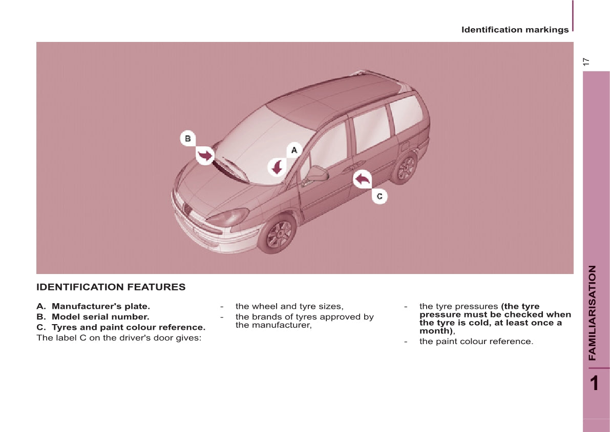 2013-2014 Peugeot 807 Owner's Manual | English