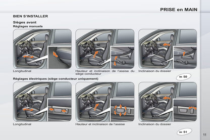 2011-2012 Peugeot 4007 Gebruikershandleiding | Frans