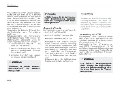 2017-2018 Kia Picanto Owner's Manual | German