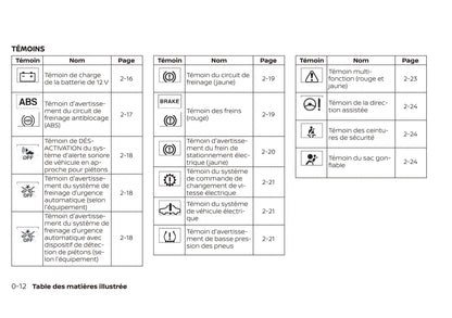 2019 Nissan Leaf Owner's Manual | French