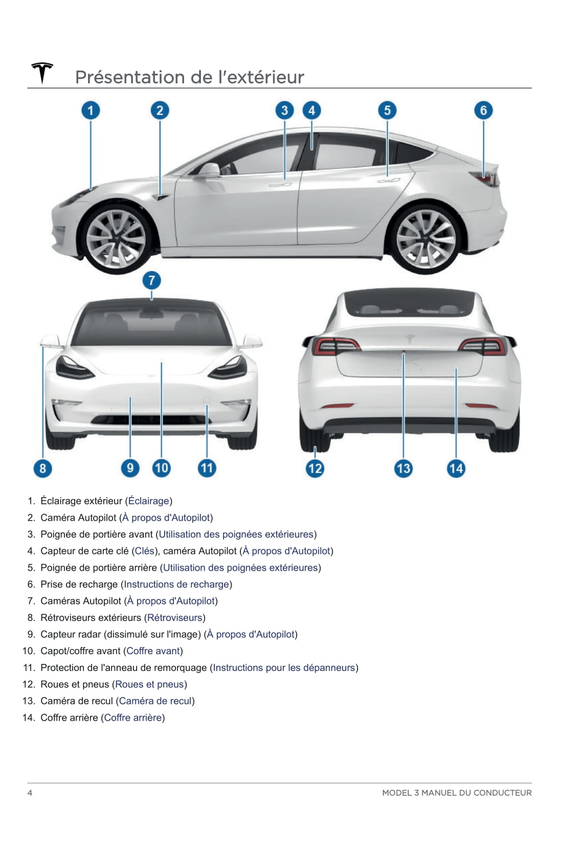 2020 Tesla Model 3 Manuel du propriétaire | Français