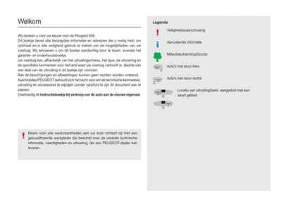 2021-2023 Peugeot 508 Gebruikershandleiding | Nederlands