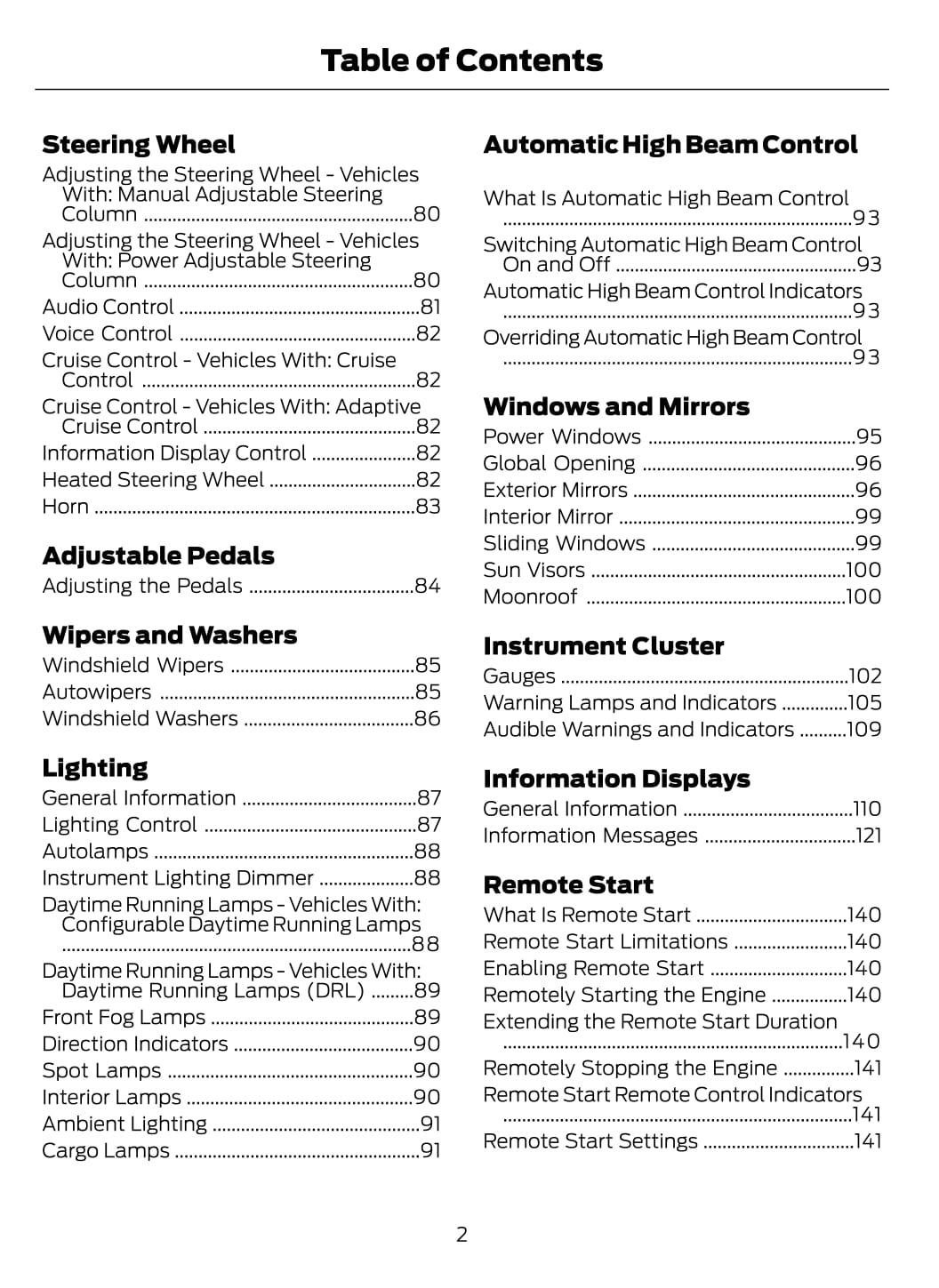 2021 Ford Super Duty Owner's Manual | English