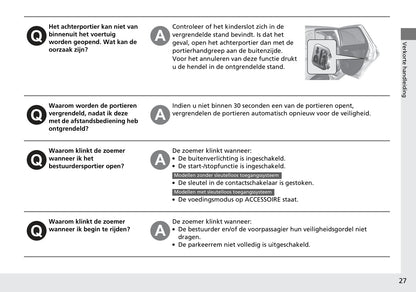 2015-2016 Honda Jazz Gebruikershandleiding | Nederlands