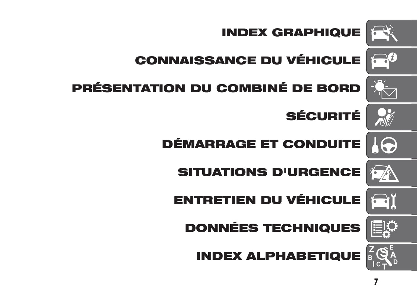 2011-2015 Fiat Doblò Cargo Manuel du propriétaire | Français