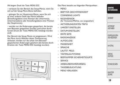 2012-2015 Abarth Punto Gebruikershandleiding | Duits