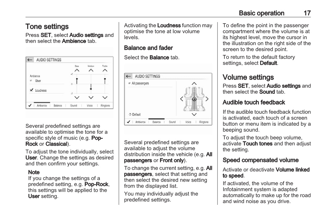 Opel Grandland X Owner's Infotainment Manual 2017 - 2021