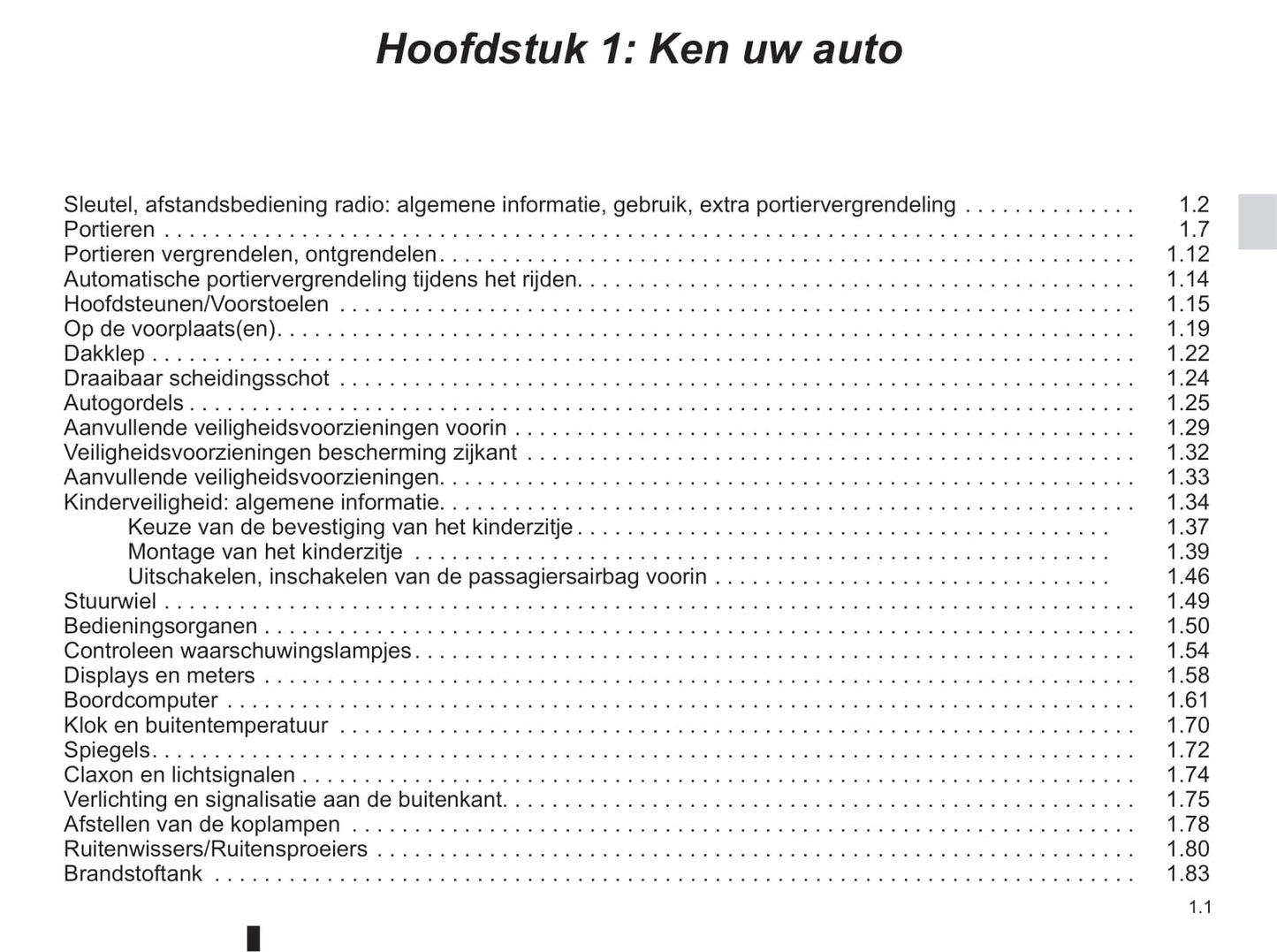 2013-2020 Renault Kangoo Manuel du propriétaire | Néerlandais