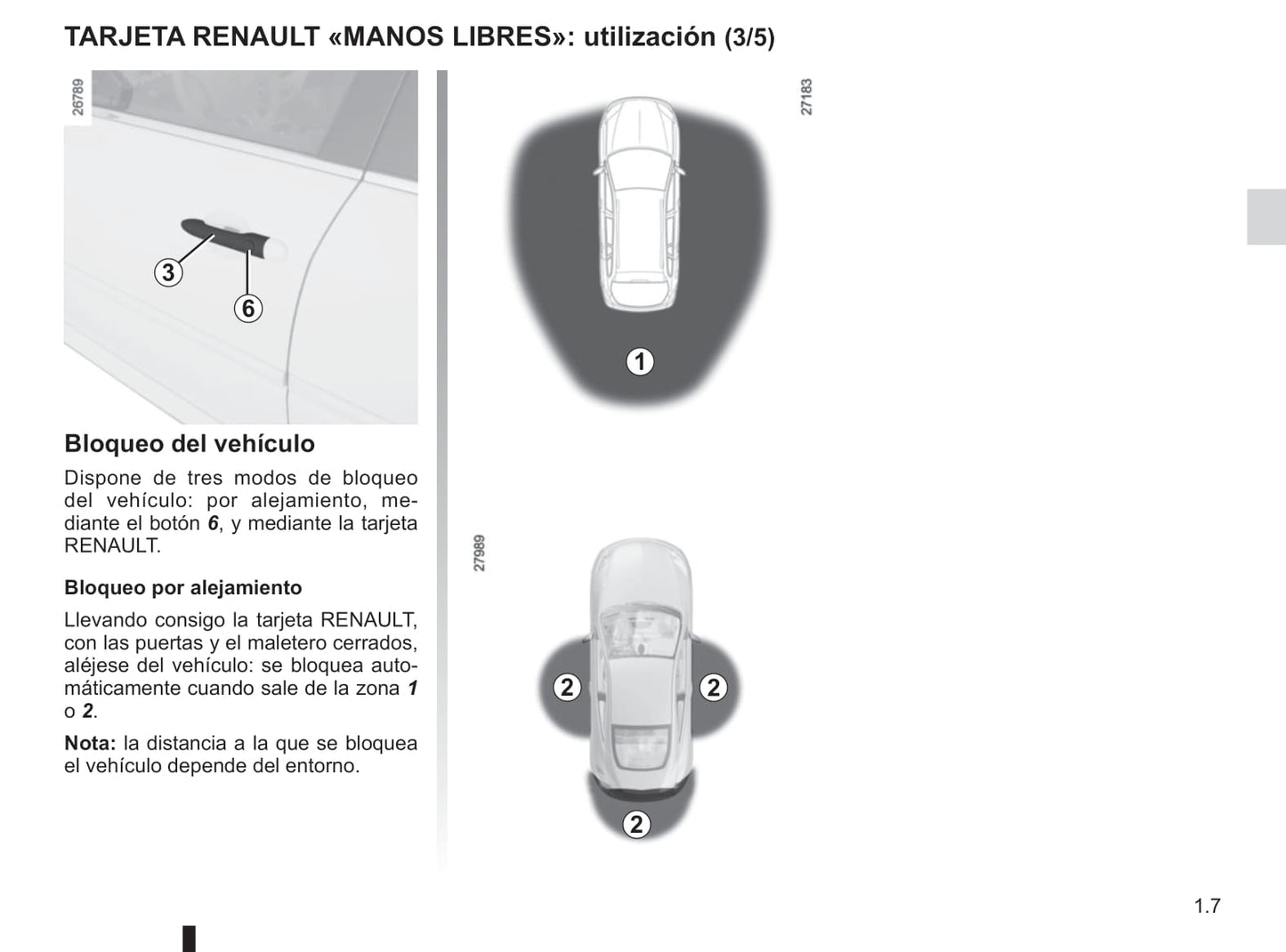 2014-2015 Renault Laguna/Laguna Coupé Owner's Manual | Spanish
