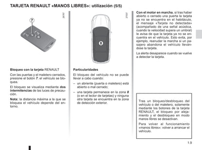 2014-2015 Renault Laguna/Laguna Coupé Gebruikershandleiding | Spaans