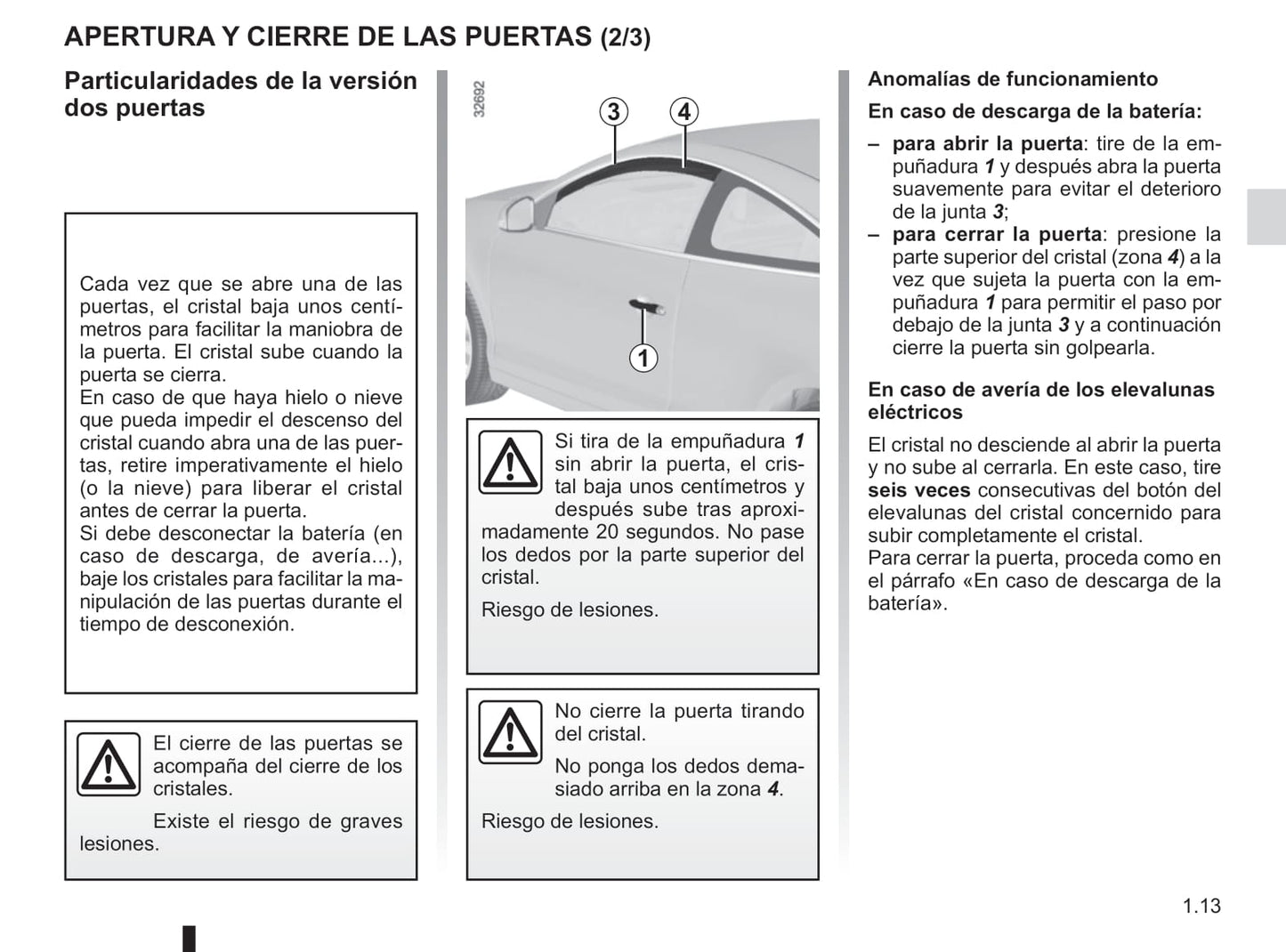 2014-2015 Renault Laguna/Laguna Coupé Gebruikershandleiding | Spaans