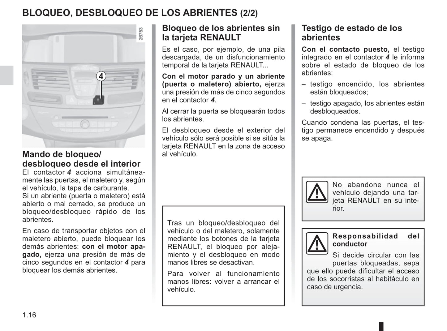 2014-2015 Renault Laguna/Laguna Coupé Gebruikershandleiding | Spaans