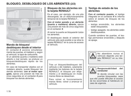 2014-2015 Renault Laguna/Laguna Coupé Gebruikershandleiding | Spaans