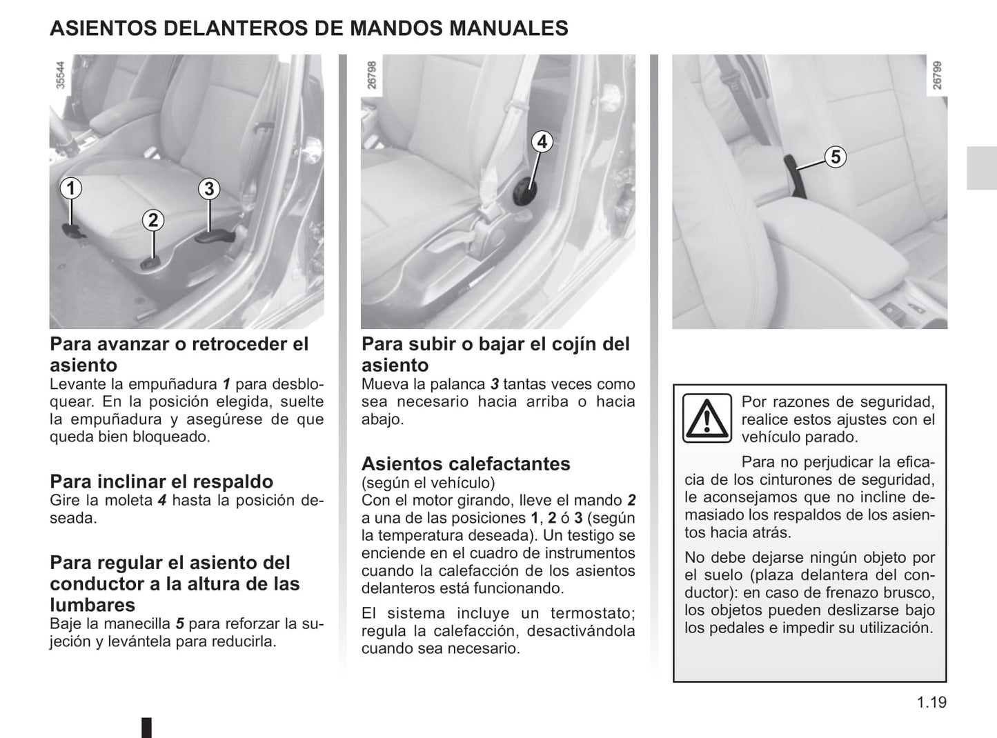 2014-2015 Renault Laguna/Laguna Coupé Gebruikershandleiding | Spaans