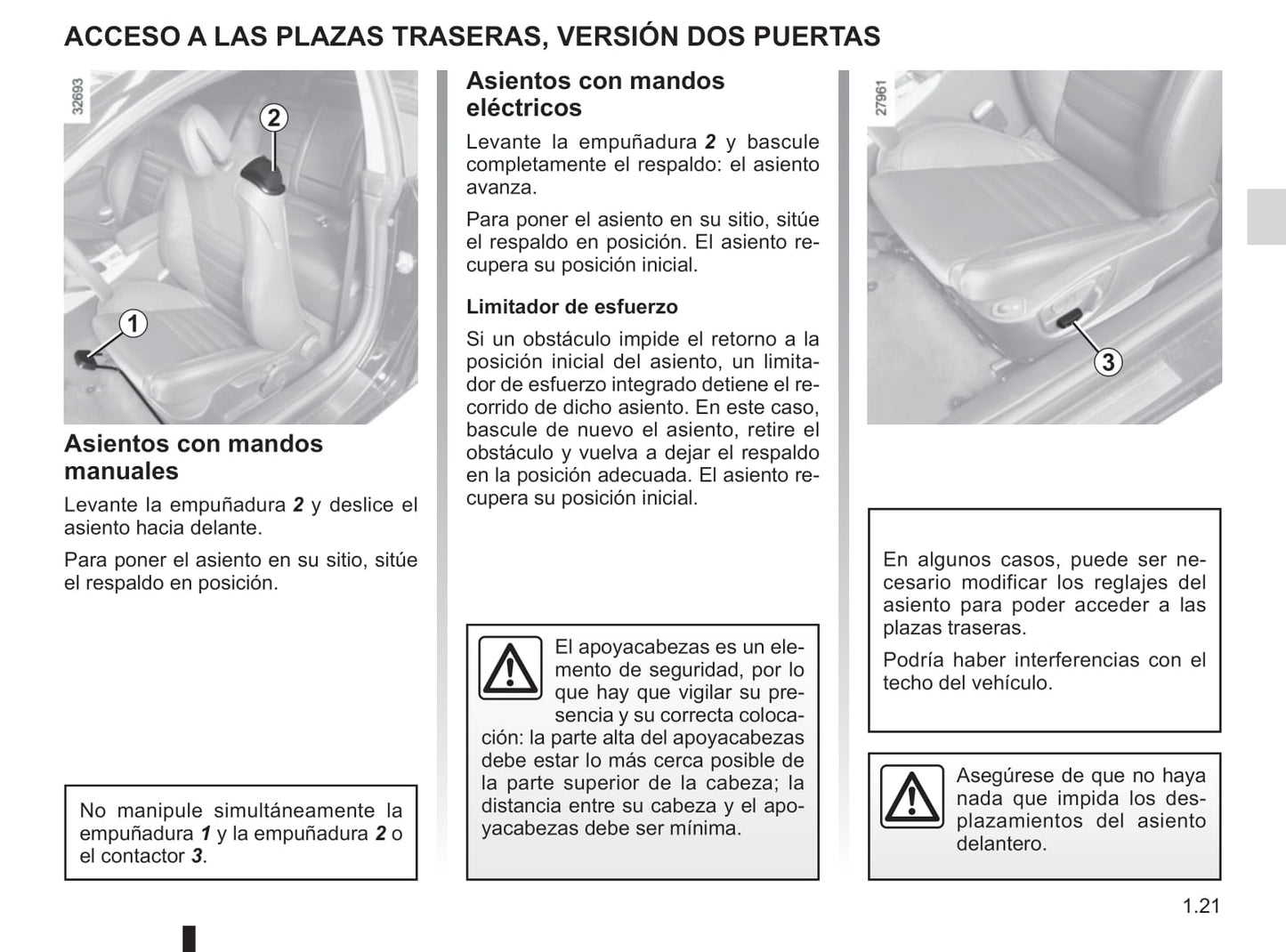 2014-2015 Renault Laguna/Laguna Coupé Gebruikershandleiding | Spaans