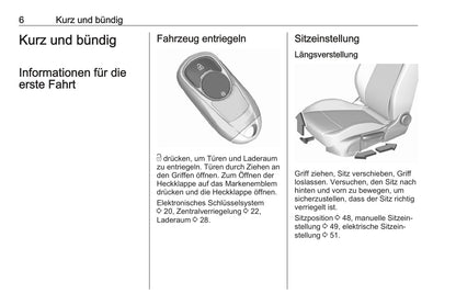 2017 Opel Insignia Owner's Manual | German