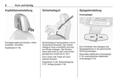 2017 Opel Insignia Owner's Manual | German