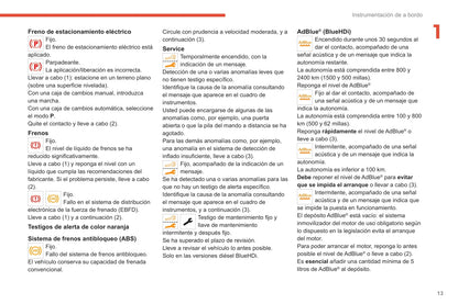 2020-2022 Citroën C5 Aircross Owner's Manual | Spanish