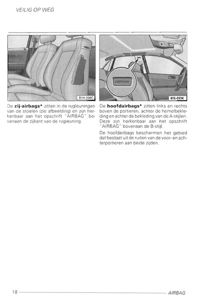 1997-2003 Volkswagen Golf Owner's Manual | Dutch