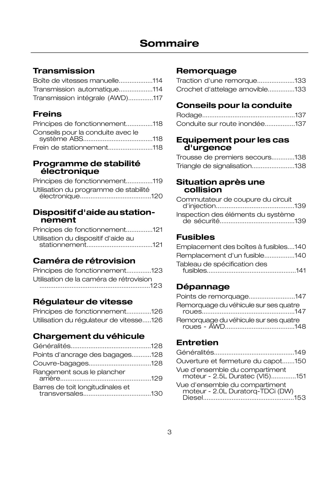 2008-2009 Ford Kuga Manuel du propriétaire | Français