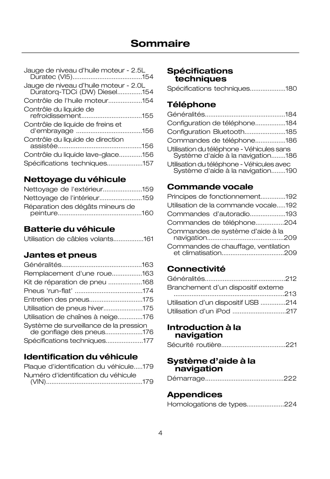 2008-2009 Ford Kuga Manuel du propriétaire | Français