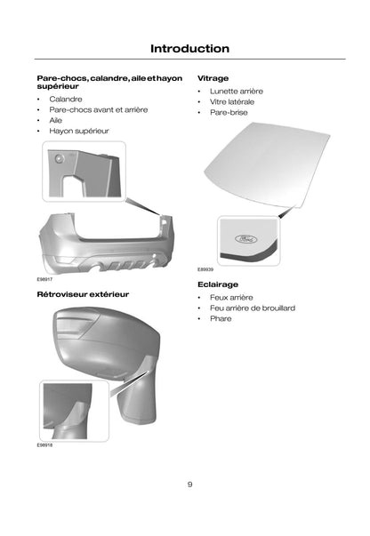 2008-2009 Ford Kuga Manuel du propriétaire | Français