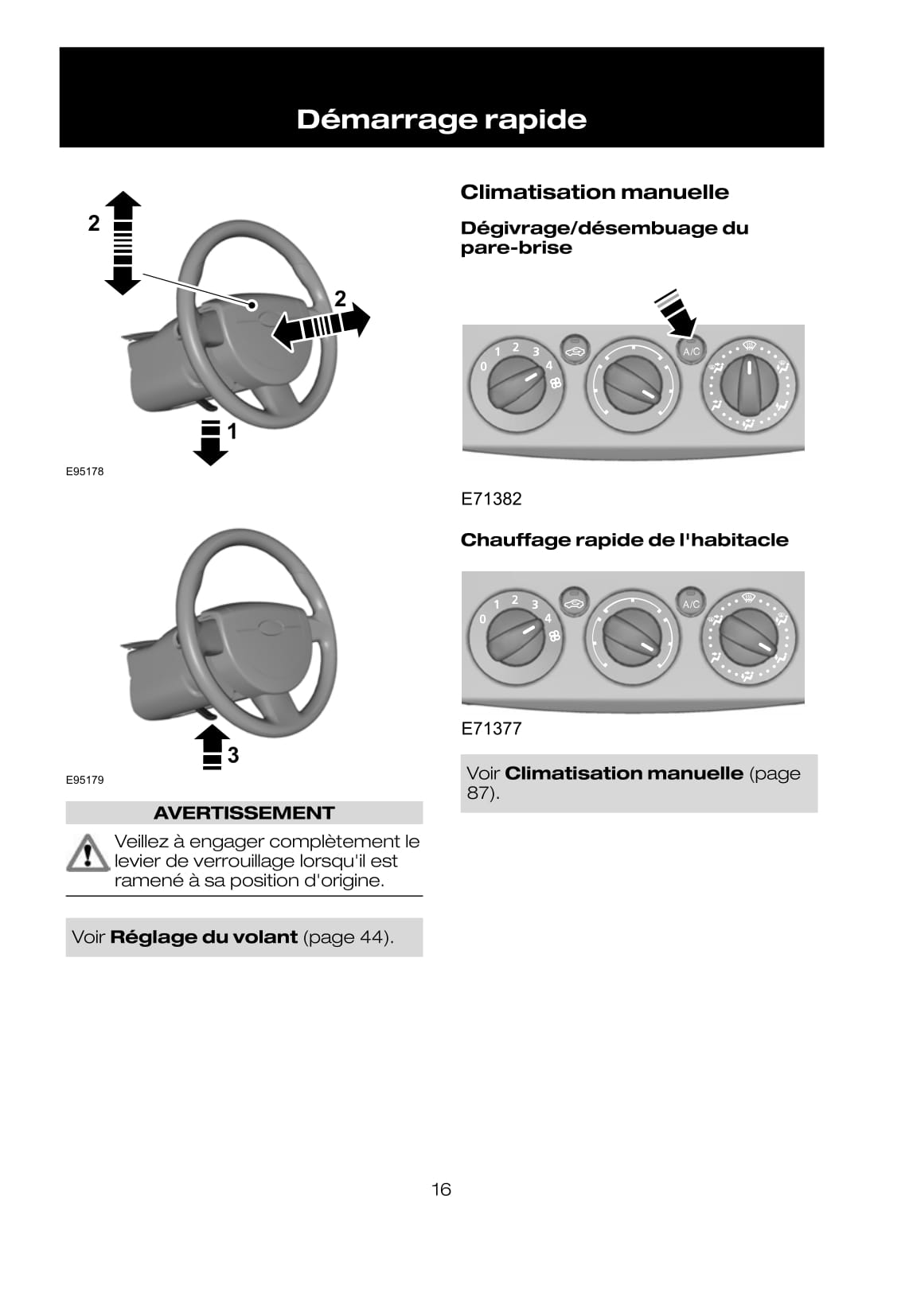 2008-2009 Ford Kuga Manuel du propriétaire | Français