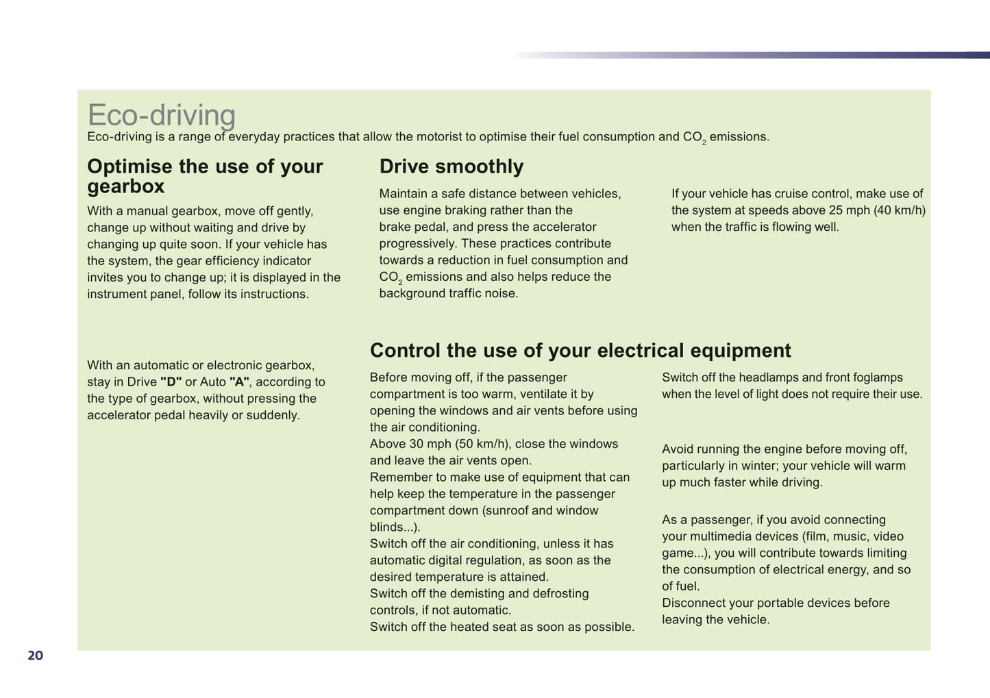 2012-2014 Peugeot 508 Owner's Manual | English